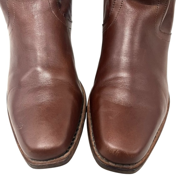 Rag & Bone Pearce Brown Leather Over the Knee Riding Boots Womens US 8.5 EU 38.5 - Picture 5 of 14